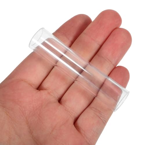 Toyvian Acrylic Shrimp Cave Fish Tank Hideout Shelter 5-Hole Aquarium Breeding Tube Ornament for Shrimp and Small Fish Landscaping