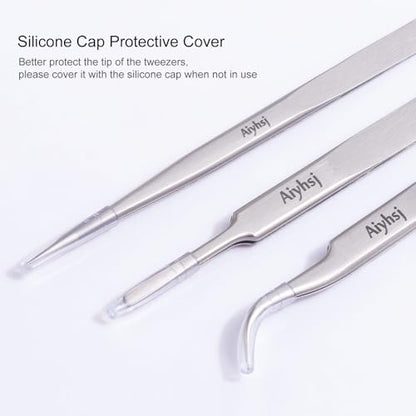Precision Tweezer, Upgraded Professional Pointed, High-end Stainless Steel Tweezers for Craft, Electronics, Soldering, Model, Laboratory Work, Jewelry-Making