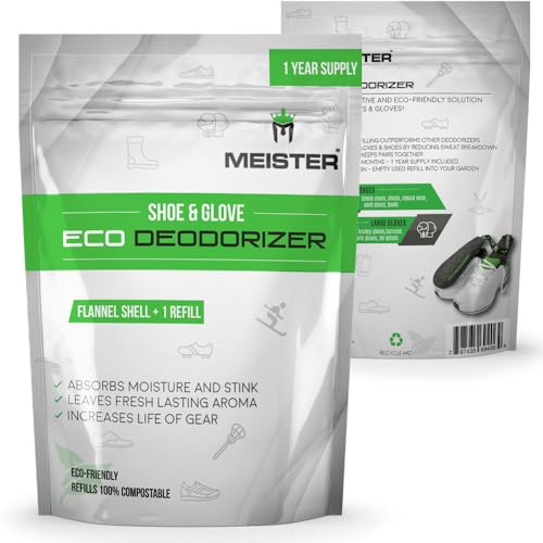 Meister Glove & Shoe Eco Deodorizer + Refill - 1-Year Supply - style: lavender