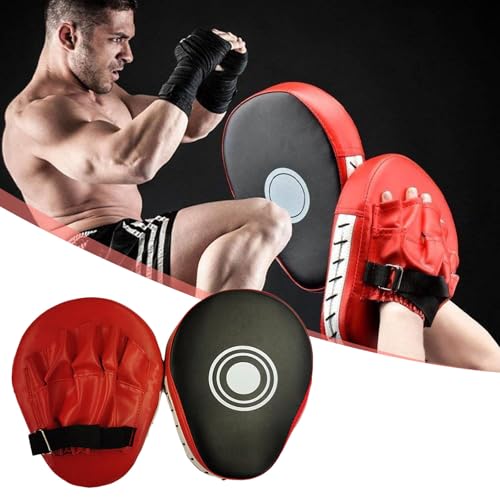 Boxing Pads, Boxing Training Pad, Boxer Strike Equipment Shield Punching Mitts, Training Punch Gloves for Fitness - color: 1 pair