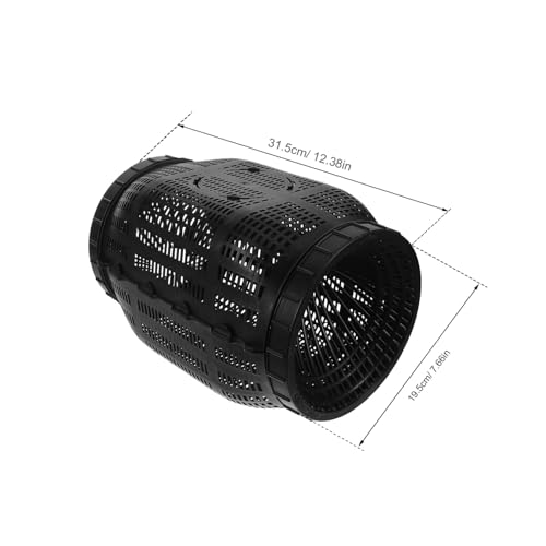 Large Fish Cage with Anti-Escape Net Design for Easy to Install and Clean Fishing Net Cage for Caught Fish and Shrimp Round Fishing Holder