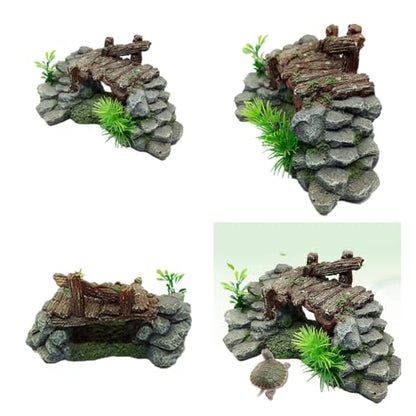 Simulation Realistic Bridge Fish Tanks Landscaping Bridge Realistic Rockwork