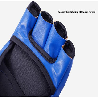 Punch Bag Boxing Gloves Muay Thai Karate Gloves for Men Women Boxing Mitts MMA Body Combat Taekwondo Training Martial Art Fighting Grappling UFC Cage Fighting - color: Black1
