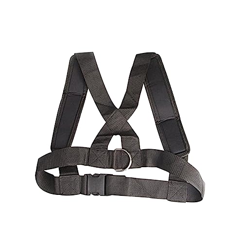 balacoo Adjustable Sled Workout Harness with Padded Shoulder Straps for Resistance Training and Endurance Building Durable Heavy Duty Design for Strength and Speed Training