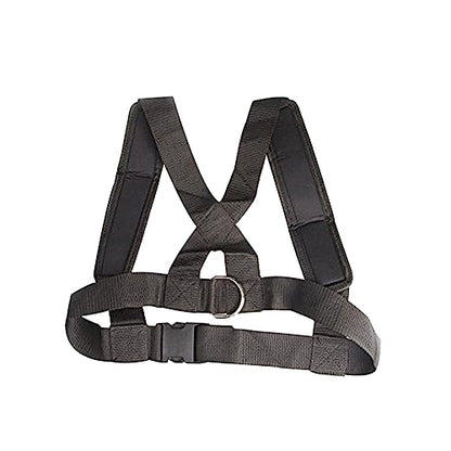 balacoo Adjustable Sled Workout Harness with Padded Shoulder Straps for Resistance Training and Endurance Building Durable Heavy Duty Design for Strength and Speed Training