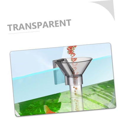 TOYANDONA Multifunctional Fish Feeder Tube Shrimp Feeder Aquarium Feeding Accessory Fish Tank Tool and Shrimp Breeding