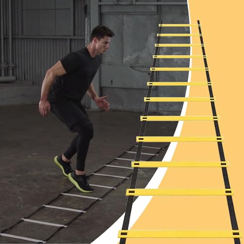Agility Ladder Portable 12 Rung Speed Agility Equipment