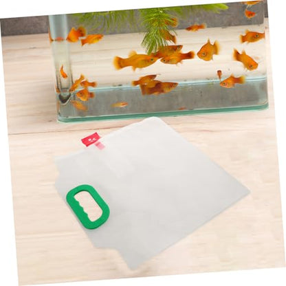 balacoo 4pcs Fish Transport Bag: With Oxygen Support Transparent Design For Easy Observation Portable Handheld Bag For Live Fish Shipping