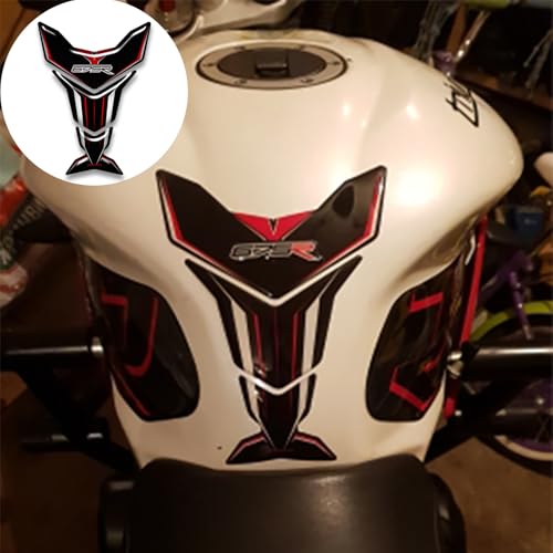 Motorcycle 3D Tank Pad Compatible with Triumph Street Triple Daytona 675 765R RS Stickers Gas Kit Knee Fish Bone Tank Pad Decals Fit for 675 765 R RS Stickers Decals Tank Protection Waterproof (A-20) - color: A-20