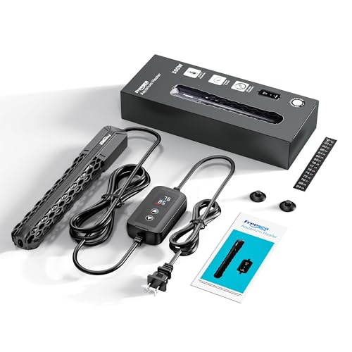 Aquarium Heater for Fish Tank: 100W/200W/300W/500W Submersible Fish Tank Heater with Over-Temperature and Off-Water Protection for 40-75 Gallon Saltwater and Freshwater - size: 300W(40-75gallon)