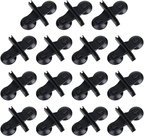 POPETPOP Glass Isolate 15pcs Sucker Suction Cups for Glass Tank Divider Glass Suction Cup Fish Tank Suction Cup Glass Suction Cup Partition Clip Aquarium Mm Thickness