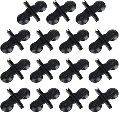 POPETPOP Glass Isolate 15pcs Sucker Suction Cups for Glass Tank Divider Glass Suction Cup Fish Tank Suction Cup Glass Suction Cup Partition Clip Aquarium Mm Thickness