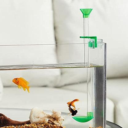 Acrylic Shrimp Feeder Tube Feeding Dish Deep Bowl for Aquarium Shrimp Fish Clip to Fish Tanks Multiple Size Acrylic Shrimp Feeder Feeding Tube and Dish Tray Bowl Set - size: 40CM
