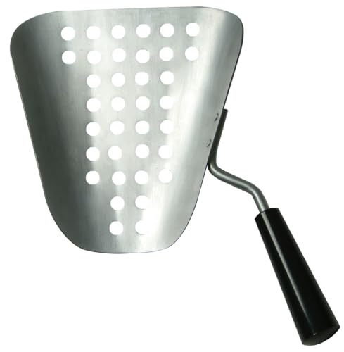 Benchmark 42030 Aluminum Speed Scoop,Silver,Large