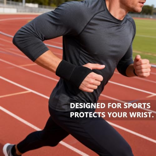 Wrist Brace 2pack Wrist Support Hand Strap Sport Unisex One Size Adjustable - style: style1-2pcs