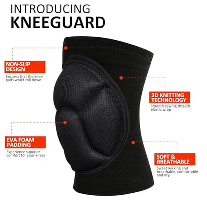 Knee Pads, Collision Avoidance Knee Sleeve for Men Women, Small/Medium - size: Small/Medium