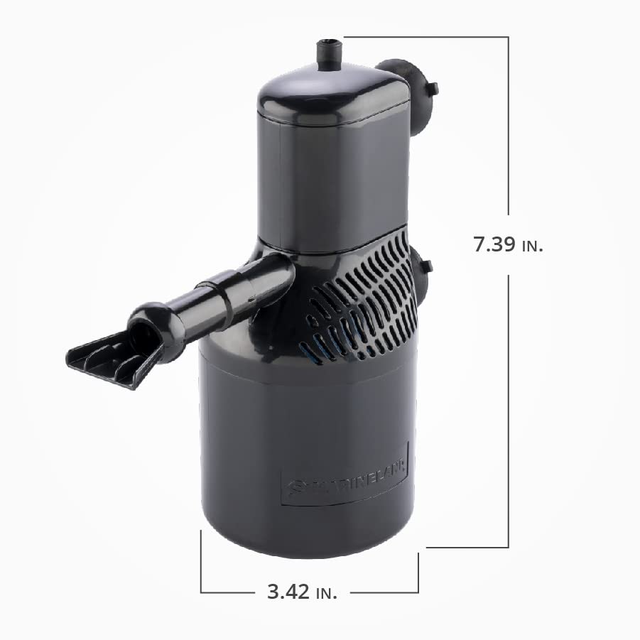 Marineland Magnum 200 Polishing Internal Canister Filter for 60 Gallons, Crystal Clean Water