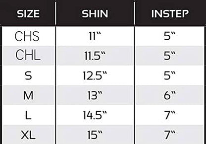 Ultimate - Classic Shin Instep Guard for Boxing MMA Muay Thai Training - size: Medium