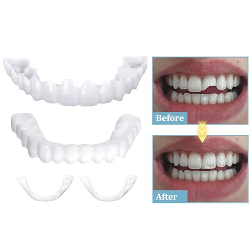 2 Pairs,Comfortable Smile,Smile that Temporarily restores Confidence,Top and Bottom (1)
