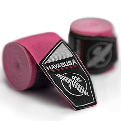Hayabusa 4.0 Perfect Stretch Boxing Hand Wraps | Boxing Hand Wraps, Boxing Wraps, Muay Thai Hand Wraps, Wrist Wraps Boxing, Hand Wraps for Boxing Gloves, 180 Inch Hand Wraps - color: Pink, size: 180"