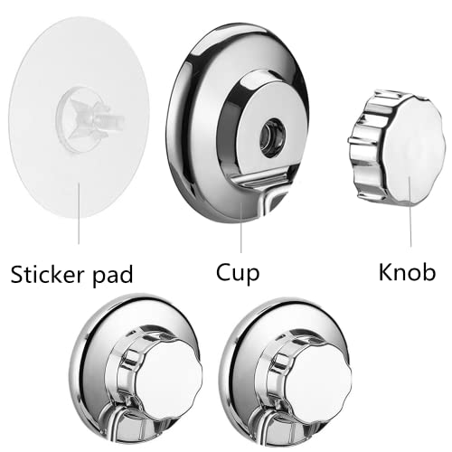 SANNO Powerful Suction Cups Replacement for Shower Caddy, Soap Holder, Robe & Towel Hooks - 8 Suction Cups - style: 8