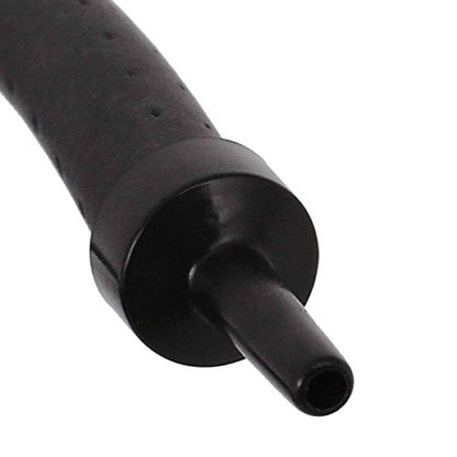 Aquarium Flexible Rubber Wall Air Curtain Bubble Tube for Fish Tank Soft Rubber Tube Hose Oxygen Diffuser Tube 45cm/17.8" Length - size: 45cm, 2pcs