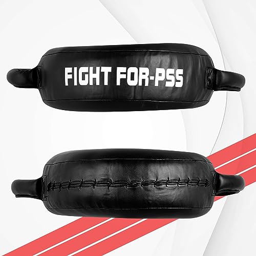 PSS PU Leather Strike Boxing Pads for Punching Kicking Martial Arts Karate Taekwondo Focus Target Shield Round Pad Muay Thai Training Equipment Unisex