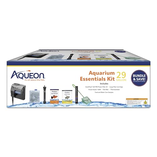 Aqueon Fish Tank Aquarium Essentials Starter Kit for 29 Gallon Tanks - size: 29 Gallon