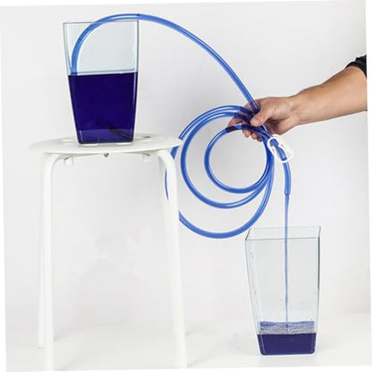 NUOBESTY Manual Suction Hose Set with Car Guide Oil Tube and Water Siphon Pump for Fish Tank Water Change and Automotive Fluid Transfer