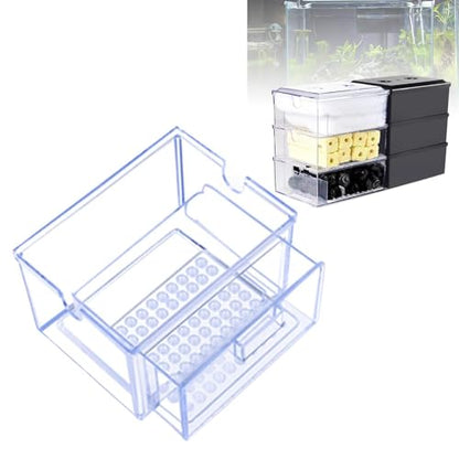 Aquarium for Fresh and Water Aquarium Drawer Drip Tray Filtration System, Clear