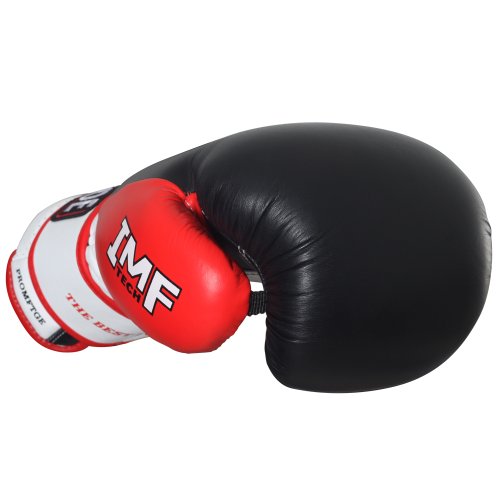 Ringside Pro Style IMF Tech Boxing Training Sparring Gloves - color: White, size: 18 Ounce