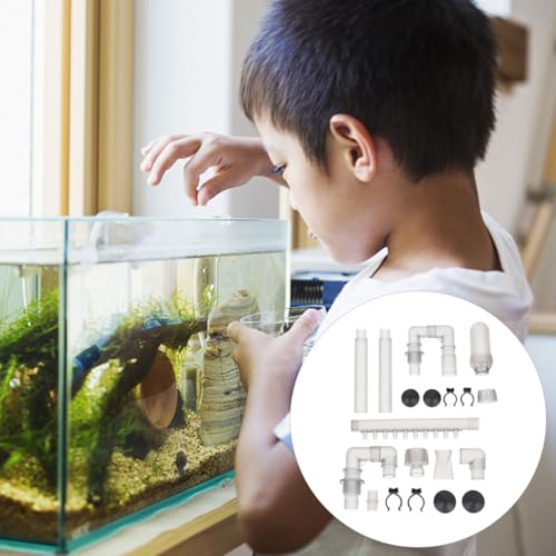 Fish Tank Filter Tube 12Mm Intake Outflow Hose Aquarium Water Pipe Replacement Plumbing Fittings Durable Aquarium Canister Filter Accessory