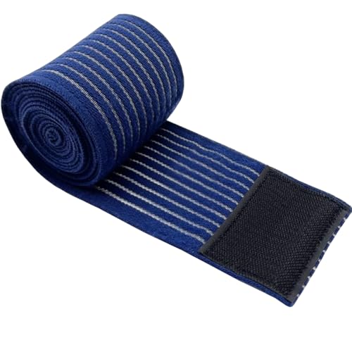 Cold Pack Strap, Elastic Belt to Wrap Cold Pack, Ice Pack Extender Strap, Add Length to Most Ice Pack, Multifunctional (Blue) - color: Blue