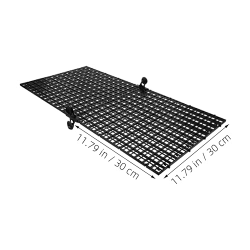 Abaodam 4Pcs Aquarium Divider Grid Panels Plastic Separator for Fish Tanks Prevents Fish Escaping Easy to Install Sturdy Construction for Various Tank
