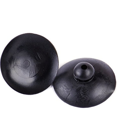 10pcs Soft Silicone Suction Cup Clip Sucker Holder Fish Aquarium Tank Pump Black New