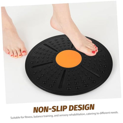BESPORTBLE Balancing Board Wobble Board for Lightweight Portable Exercise Equipment Non- for and Stability Training Material and Design