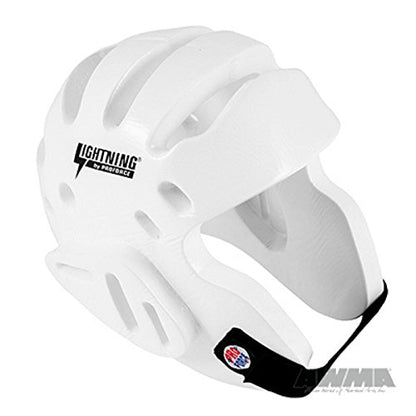 Proforce Lightning Headgear - color: White, size: Youth