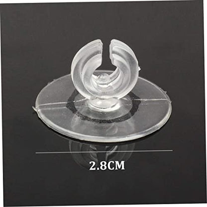 20Pcs Aquarium Fish Tank Suckers Suction Cups Holders Clips Clamps for 4/6mm Airline Tube
