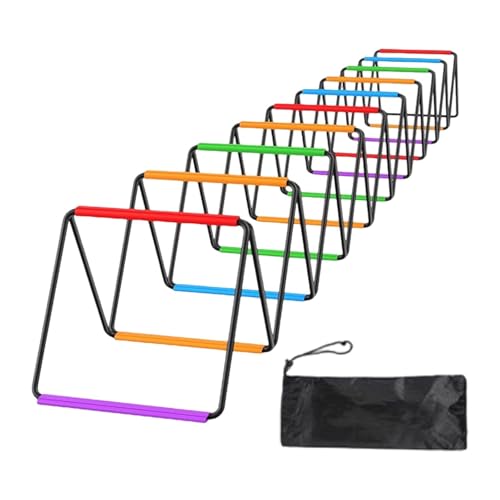 Vaveren Agility Ladder Jumping Obstacles for Men Women and Kids Flexible Folding Football Footwork Speed Ladder for Volleyball