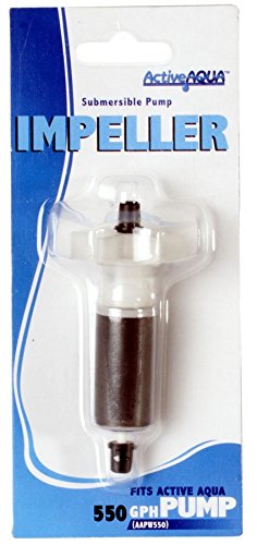Active Aqua AAPWIMP550 550 GPH Pump Replacement Impeller, Black - size: 550 GPH, style: Active Aqua Impeller for AAPW550