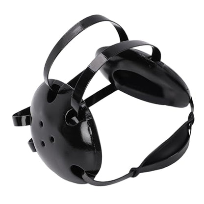 Wrestling Headgear Grappling Head Protection MMA Ear Guard with 3 Hole Breathable Design Soft Chin Cup for Jiu Jitsu BJJ Men Women Youth