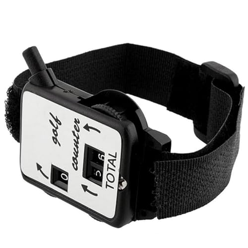 Golfs Strokes Counter Watch Manual Dials Indicators Wristband Strokes Training Accessory Enduring Score