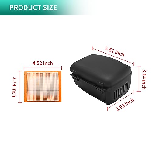 SYOWADA 14-743-03-S Air Filter Cover Kit Replacement for Kohler XT650-2031 XT675-2044 XT675-2075 XT650-2017, 14-096-119-S 14 083 16-S