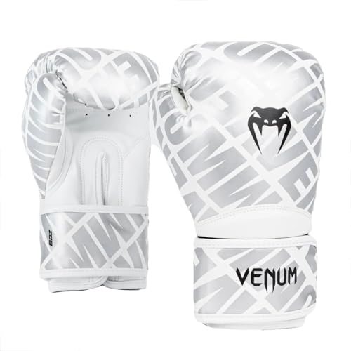 Venum Contender 1.5 XT Kids Boxing Gloves - color: White-Silver, size: 6-Ounce