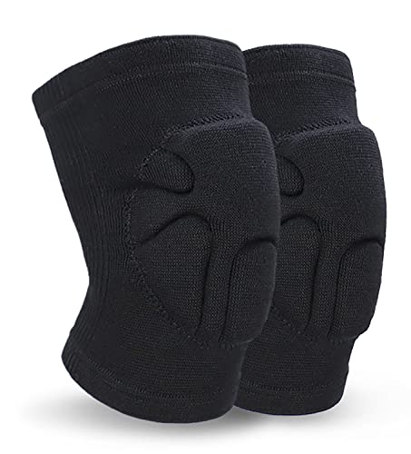 Volleyball Knee Pads for Dancers, Soft Breathable Knee Pads for Men Women Kids Knees Protective, Knee Brace for Volleyball Football Dance Yoga Tennis Running Cycling Workout Climbing - color: Style B-Black, size: Small