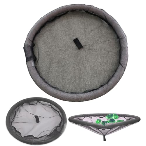 Floating Island Plant Protector, Floating Flora Island Round for Your Home Pond,Floating Pond Plant Protector,Protects Your Floating Plants from Pond Fish (32inch) - size: 32inch