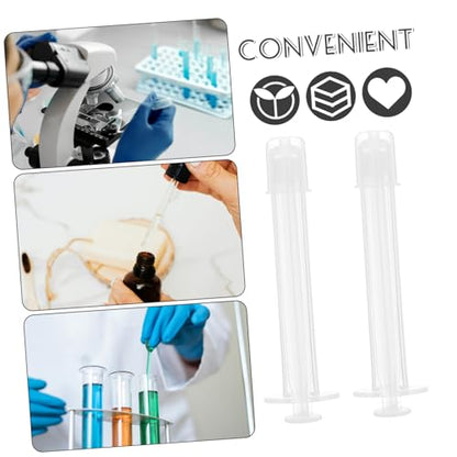 20pcs Precision Bottle Injection Dosing Device for Lab Feeding Pet Care Pp Material