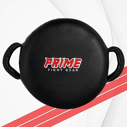 PSS PU Leather Strike Boxing Pads for Punching Kicking Martial Arts Karate Taekwondo Focus Target Shield Round Pad Muay Thai Training Equipment Unisex