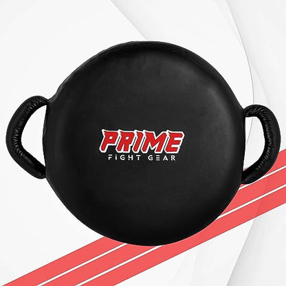 PSS PU Leather Strike Boxing Pads for Punching Kicking Martial Arts Karate Taekwondo Focus Target Shield Round Pad Muay Thai Training Equipment Unisex