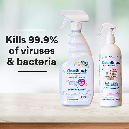 CleanSmart Toy Disinfectant, Hypochlorous Acid Spray, 16 oz (2 pack)